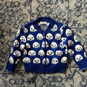The Bonnie Mob seal sweater jacket 2-3